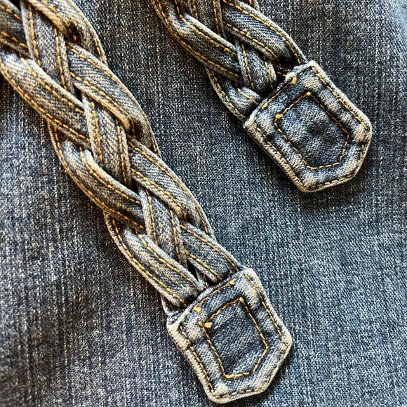 See by Chloé denim trench coat with braided belt - Picture 2 of 10